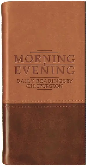 Cover of Morning and Evening Tan/Burgundy
