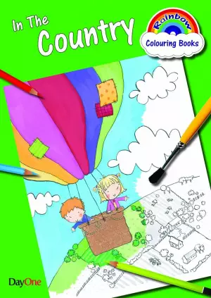 Rainbow Colouring Book In The Country