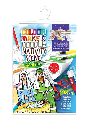 Colour, Make and Doodle Activity Pack - Nativity Scene