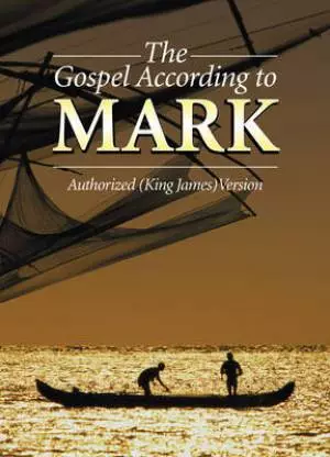 KJV The Gospel According to Mark Paperback Pocket Outreach Edition Reading Plan Large Print Text