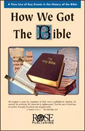 How We Got The Bible Pamphlet Pack Of 10