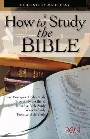 How To Study The Bible Pamphlet