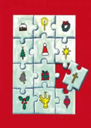 Christmas Jigsaw (pack x 6)