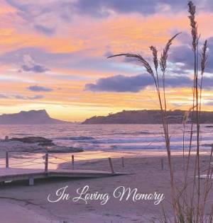Funeral Guest Book, \"in Loving Memory\" Memorial Service Guest Book, Condolence Book, Remembrance Book For Funerals Or Wake