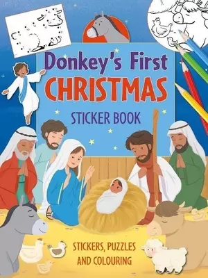Donkey's First Christmas Sticker Book