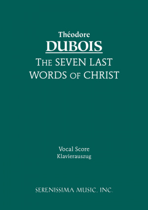 The Seven Last Words of Christ - Vocal Score