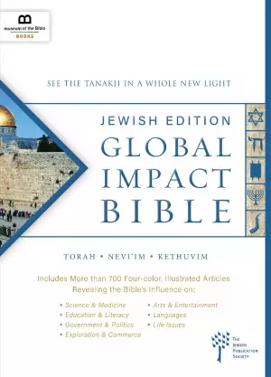 Global Impact Bible, JPS Tanakh Jewish Edition (Hardcover)