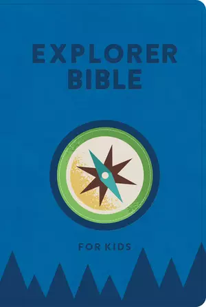 KJV Explorer Bible for Kids, Royal Blue LeatherTouch, Indexed