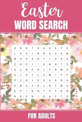 Easter Word Search for Adults: Christian Crossword for Adults Cross Words Puzzle Book Word Search Large Print