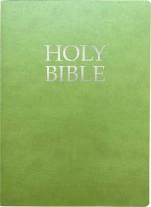 KJVER Holy Bible, Large Print, Olive Ultrasoft
