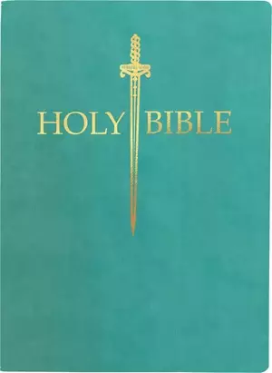 KJV Sword Bible, Large Print, Coastal Blue Ultrasoft: (Red Letter, 1611 Version)