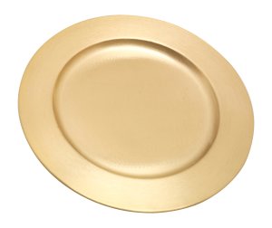 Matt Candlestick Plate D 17 cm