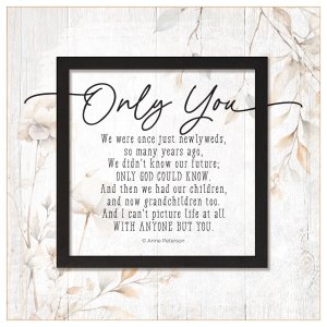 Plaque-Layered Grace-Only You (6 x 6)