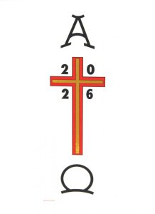 Alpha & Omega with Cross - Pack 1