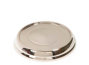 Communion Bread Plate Base - Silver Finish