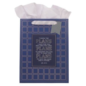 Gift Bag LG Portrait Grad Plans Jer. 29:11
