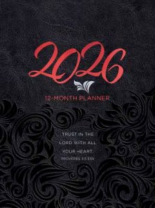 Trust In The Lord With All Your Heart 12-Month 2026 Planner