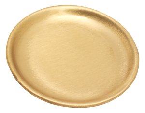 Matt Candlestick Plate D 10 cm
