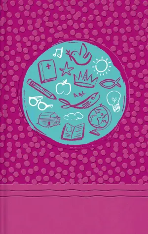 NIrV, Tiny Theologians Bible, Leathersoft over Board, Pink, Comfort Print