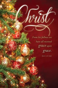 Christ John 1:16 Advent Bulletin (pack of 100)