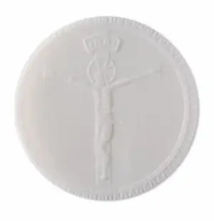 Pack of 50 Priest Communion Wafers 2.5" - Crucifix Altar Bread