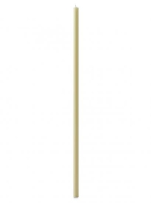 24" x 1" Church Candles with Beeswax - Pack of 12