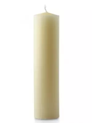 6" x 1 3/4" Candles with Beeswax - Pack of 6