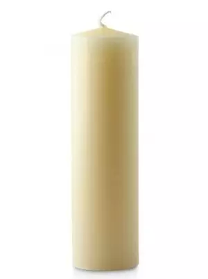 6" x 2" Church Candles with Beeswax - Pack of 6