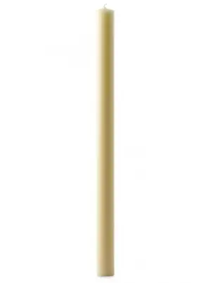 24" x 2" Paschal Candle / Church Candle with Beeswax - Single