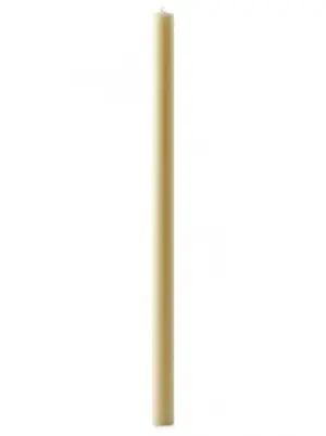 30" x 2" Church Candle with Beeswax / Paschal Candle - Single