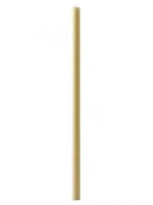 36" x 2" Church Candle with Beeswax / Paschal Candle - Single