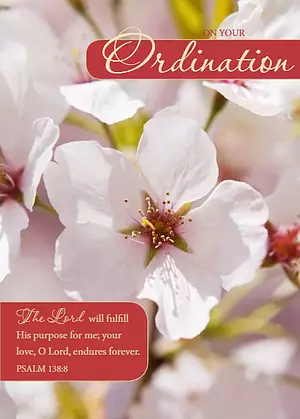 On Your Ordination Single Card