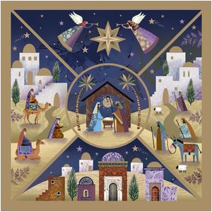 Nativity Charity Christmas Cards Pack of 10