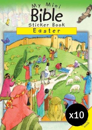 My Mini Bible Sticker Book: Easter - Pack of 10