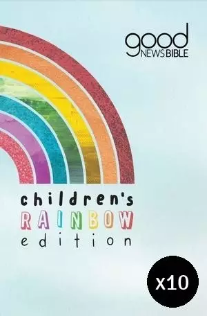 GNB Children's Rainbow Edition Pack of 10