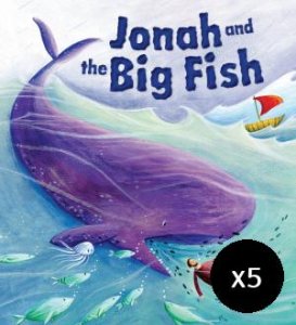Jonah and the Big Fish - Pack of 5