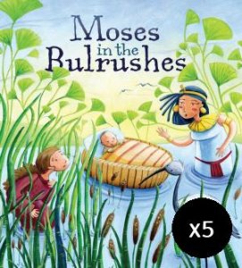 Moses in the Bulrushes - Pack of 5
