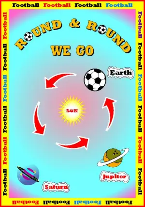50 x Round & Round We Go Football Tracts