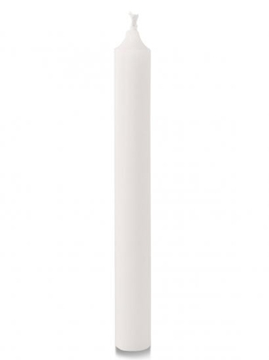 4 1/2" x 1/2" White Votive Candles Pack 500