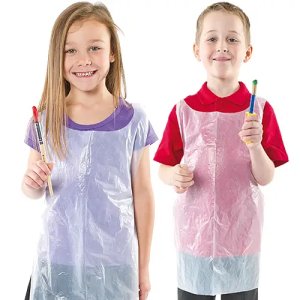 Disposable Plastic Aprons (Pack of 50)