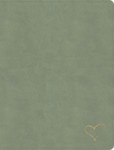 CSB Notetaking Bible, Revive Our Hearts Edition, Sage SuedeSoft LeatherTouch