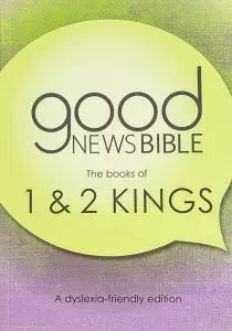 1 and 2 Kings Dyslexia-Friendly Edition Good News Bible (GNB)