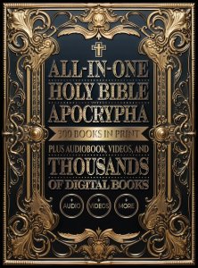 ALL-IN-ONE HOLY BIBLE WITH APOCRYPHA: 300 Books in Print Plus Audiobook, Videos, and Thousands of Digital Books