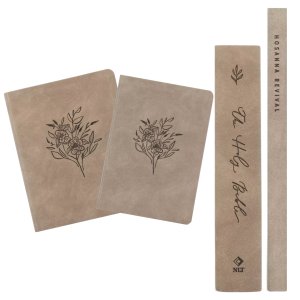 Hosanna Revival NLT Notetaking Bible + Notebook: Marlo Theme