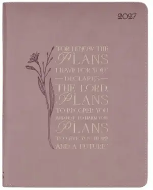 Planner-2027-I Know The Plans I Have For You 18-Month Planner (Jeremiah 29:11)