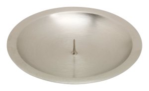 Nickel Plated Candlestick with Thorn D 10 cm