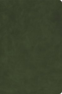 NASB Large Print Thinline Bible, Marbled Oilve