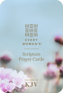 Every Woman’s Scripture Prayer Cards  (Softcover)