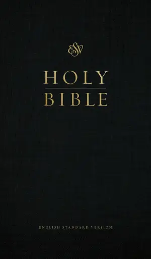 ESV Church Bible, Large Print (Hardcover, Black)