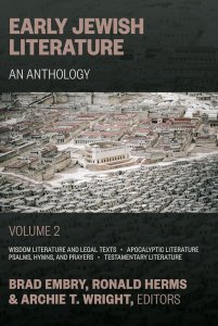 Early Jewish Literature, An Anthology Vol 2: An Anthology